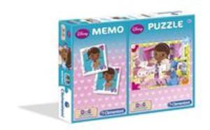 Puzzle 60 + Memo Klinika dla pluszakw - 2857743481