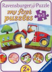 Puzzle Moje pierwsze puzzle Zwierzta na farmie 9x2 - 2857743604