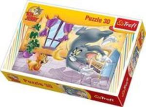 Puzzle 30 Tom i Jerry Owocowa bitwa - 2857743618