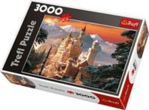 Puzzle 3000 Zimowy zamek Neuschwanstein, Niemcy - 2857743641
