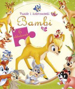 Bambi. Puzzle i kolorowanki - 2857744504