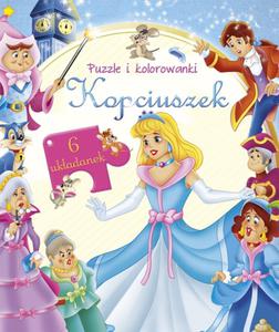 Kopciuszek. Puzzle i kolorowanki - 2857744506