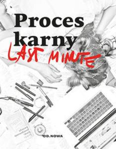 Proces karny. Last minute - 2857744966