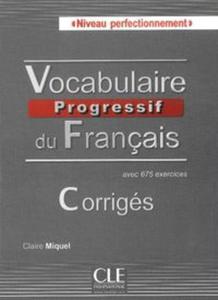 Vocabulaire Progressif du Franais niveau Perfectionnement klucz odpowiedzi - 2857745243