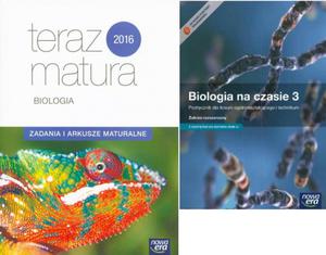 Biologia na czasie 3. LO i technikum. Podrcznik + Zadania i arkusze maturalne 2016. Zakres rozszerz - 2857745774