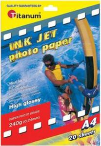 Papier fotograficzny A4 20 kartek - 2857746293