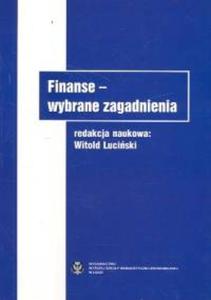 Finanse Wybrane zagadnienia