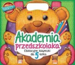 Akademia przedszkolaka Edukacyjne ksieczki dla 5-latka - 2857747705