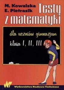 Testy z matematyki dla uczniw gimnazjum - 2825663161