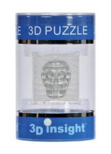 Puzzle 3D Insight Czaszka srebrna - 2857748585