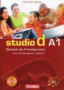 studio d A1 Kurs und Ubungsbuch + CD Teilband 1 Podrcznik z wiczeniami - 2857749811