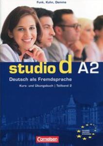 studio d A2 Kurs und Ubungsbuch + CD Podrcznik z wiczeniami - 2857749813