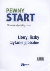 Pewny Start Plansze dydaktyczne Litery, liczby, czytanie globalne - 2857750221