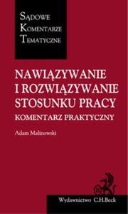 Nawizywanie i rozwizywanie stosunku pracy. Komentarz praktyczny