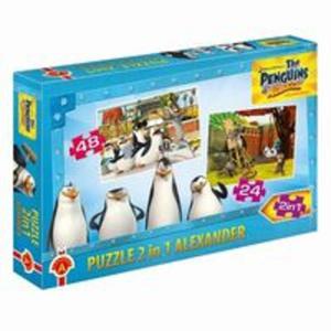 Puzzle Pingwiny z Madagaskaru 2 w 1 - 2857751448