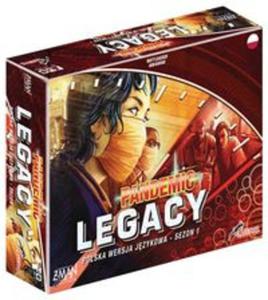 Pandemic Legacy (Pandemia) Edycja czerwona - 2857752332