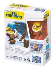 Klocki Mega Bloks Minionki Bitwa na nieki - 2857752707