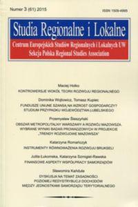 Studia Regionalne i Lokalne 3 2015 - 2857753821