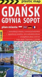 Gdask Gdynia Sopot plan miasta 1:26 000