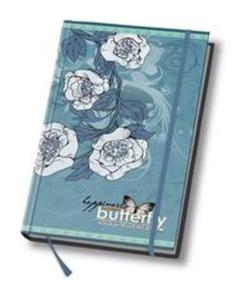 Notes A5 Art book 80 kartek w linie Butterfly - 2857754670