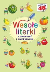 Wesoe literki z owocami i warzywami - 2857756283