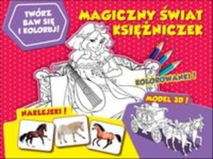 Twrz baw si koloruj Magiczny wiat ksiniczek - 2857757182