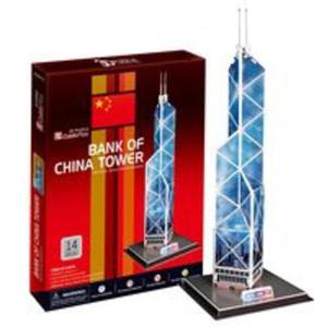 Puzzle 3D Wieowiec Bank of China Tower 14 elementw - 2857758186