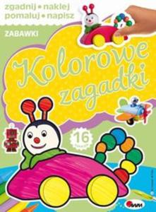 Kolorowe zagadki zabawki - 2857759116