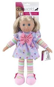 Lalka bobas Lucy 36 cm fioletowa - 2857759267