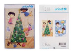Kartki witeczne UNICEF 10 sztuk - 2857759481