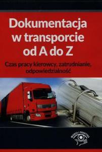 Dokumentacja w transporcie od A do Z - 2857760626