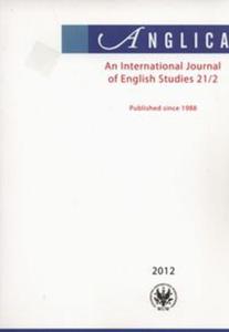 Anglica An International Journal of English Studies 21/2 2012 - 2857762668