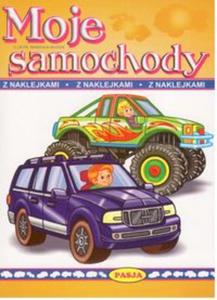 MOJE SAMOCHODY Z NAKLEJKAMI - 2857762817