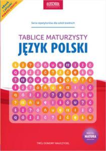 Jzyk polski Tablice maturzysty - 2857762871