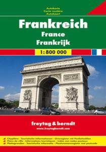 Francja. Mapa Freytag & Berndt 1:800 000 - 2857763273