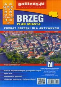 Brzeg i Powiat Brzeski. Mapa Galileos 1:7 000 - 2857763289