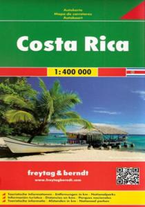 Kostaryka. Mapa Freytag & Berndt / 1:400 000 - 2857763368