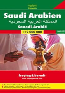 Arabia Saudyjska. Mapa Freytag & Berndt 1:2 000 000 - 2857763596
