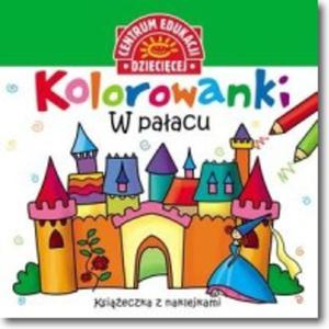 Kolorowanki. W paacu. Ksieczka z nalepkami - 2857763797