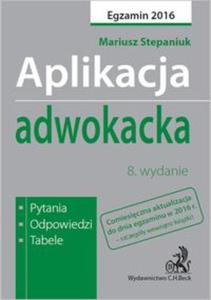 Aplikacja adwokacka. Pytania, odpowiedzi, tabele - 2857764328