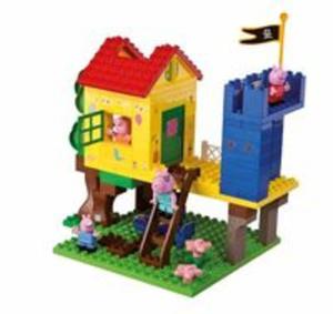 Klocki PlayBig Peppa Domek na drzewie 94 elementy - 2857765037