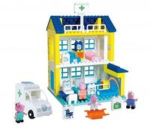 Klocki PlayBig Peppa Szpital 112 elementw - 2857765039