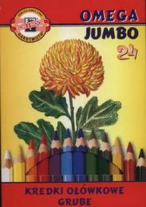 Kredki Omega Jumbo 24 kolory - 2857765740