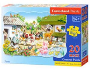Puzzle Maxi Konturowe: Farm 20 - 2857766284