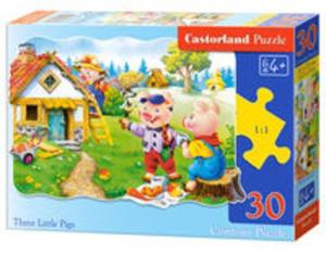 Puzzle konturowe Three Little Pigs 30 - 2857766534