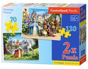 Puzzle Ksiniczki 70 i 120 2 w 1 - 2857766639