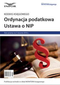 Ordynacja podatkowa Ustawa o NIP - 2857767033