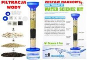 Zestaw dowiadczalny filtracja wody filtr piaskowy - 2857767055
