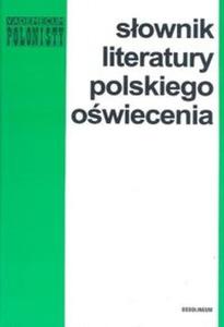 Sownik literatury polskiego owiecenia - 2825664130