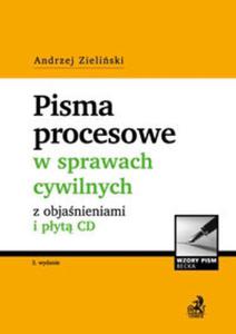 Pisma procesowe w sprawach cywilnych z objanieniami i pyt CD - 2857768560